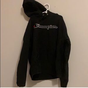 Black champion sweatshirt